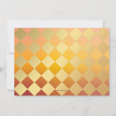 Uitnodiging voor hete luchtballon-zonsondergang na (Achterkant)