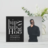 Uitnodiging voor hiphiphoping fotograaf (Staand voorkant)
