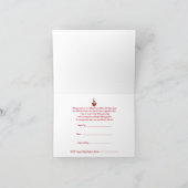 Uitnodiging voor Holiday Tea Party. Christmas (Binnen)