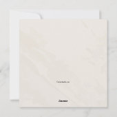 Uitnodiging voor Holly Square Holiday Party (Achterkant)