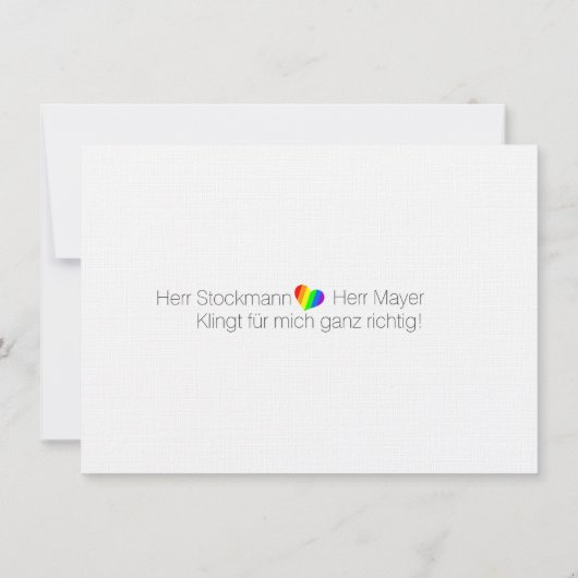 uitnodiging voor homovoorstel (Achterkant)