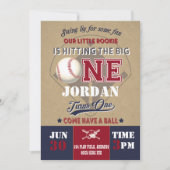 Uitnodiging voor honkbal (Voorkant)