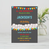 Uitnodiging voor honkbal op zondag (Staand voorkant)