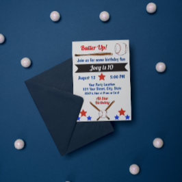 Uitnodiging voor honkbal op zondag