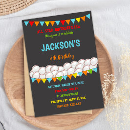 Uitnodiging voor honkbal op zondag