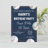 Uitnodiging voor honkpartijen Uitnodigbaar (Staand voorkant)