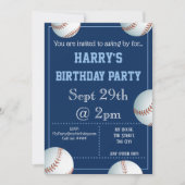 Uitnodiging voor honkpartijen Uitnodigbaar (Voorkant)