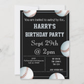 Uitnodiging voor honkpartijen Uitnodigbaar (Voorkant)