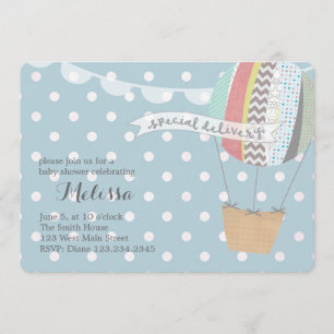 Uitnodiging voor hot-luchtballon