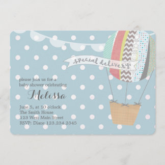 Uitnodiging voor hot-luchtballon