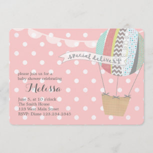 Uitnodiging voor hot-luchtballon