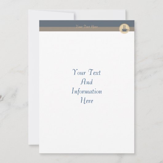 Uitnodiging voor hotkoffie (Voorkant)