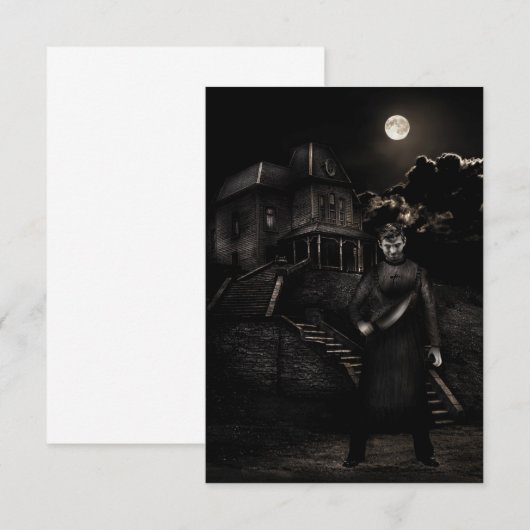 Uitnodiging voor House Party (Voorkant / Achterkant)