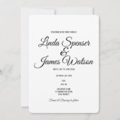 Uitnodiging voor hout en weddenschappen (Achterkant)