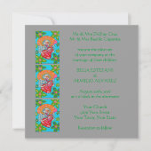 Uitnodiging voor huwelijk Mariachi Serenade Skelet (Voorkant)