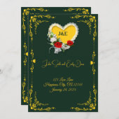 Uitnodiging voor Huwelijk Qr Code Generator (Voorkant / Achterkant)