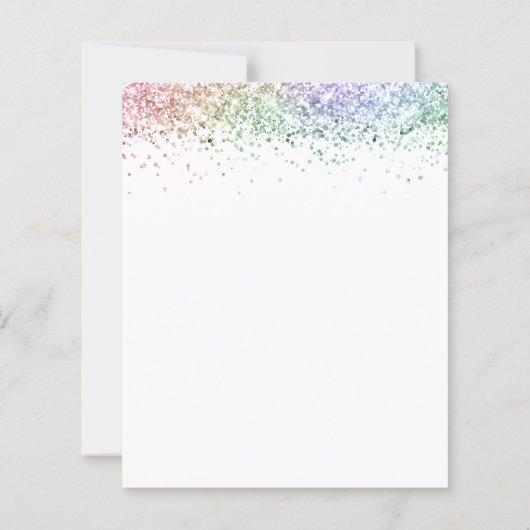 Uitnodiging voor huwelijksavond in de begrotingsre (Achterkant)