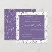 Uitnodiging voor huwelijksjubileum diner (Voorkant / Achterkant)