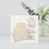 Uitnodiging voor huwelijksjubileumfeest (Staand voorkant)