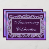 Uitnodiging voor huwelijksjubileumfeest (Voorkant / Achterkant)