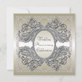 Uitnodiging voor huwelijksjubileumfeest (Voorkant)