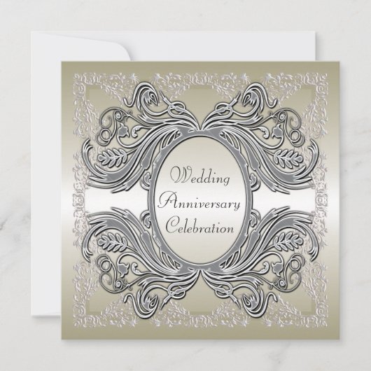 Uitnodiging voor huwelijksjubileumfeest (Voorkant)