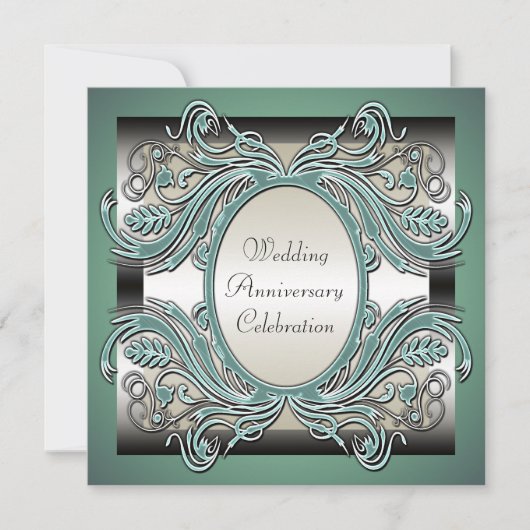 Uitnodiging voor huwelijksjubileumfeest (Voorkant)