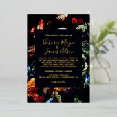 Uitnodiging voor huwelijksnacht (Staand Voorkant)