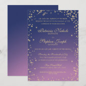 Uitnodiging voor huwelijksreis in de Midnight Star (Voorkant / Achterkant)