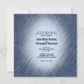 Uitnodiging voor huwelijksreis in het Midnight Blu (Voorkant)