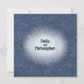 Uitnodiging voor huwelijksreis in het Midnight Blu (Achterkant)