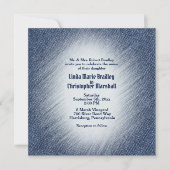 Uitnodiging voor huwelijksreis in het Midnight Blu (Voorkant)