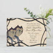  uitnodiging voor huwelijksweddenschappen (Staand voorkant)