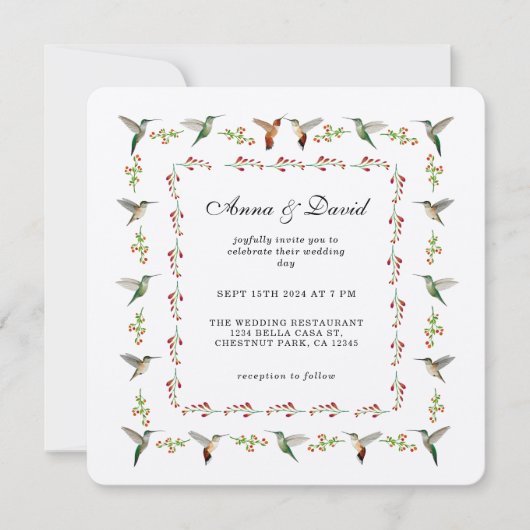 Uitnodiging voor huwelijkswedstrijd (Voorkant)