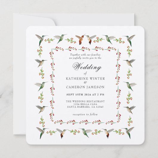 Uitnodiging voor huwelijkswedstrijd (Voorkant)