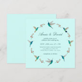 Uitnodiging voor huwelijkswedstrijd (Voorkant / Achterkant)