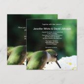 Uitnodiging voor huwelijkswedstrijd (Voorkant / Achterkant)