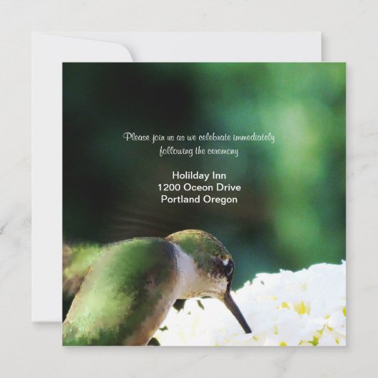 Uitnodiging voor huwelijkswedstrijd (Achterkant)