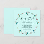 Uitnodiging voor huwelijkswedstrijd (Voorkant / Achterkant)