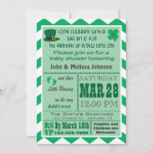 Uitnodiging voor Iers Baby shower (Voorkant)