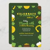 Uitnodiging voor Ierse elementen (Voorkant / Achterkant)