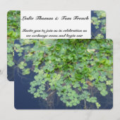 Uitnodiging voor Ierse lente- en uitwijkwedstrijd (Voorkant / Achterkant)