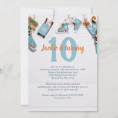 Uitnodiging voor ijs- en sneeuwsporten (Voorkant)