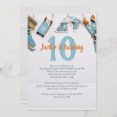 Uitnodiging voor ijs- en sneeuwsporten (Voorkant / Achterkant)