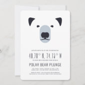 Uitnodiging voor Ijsbeerduik en Verwarmingslunch (Voorkant)