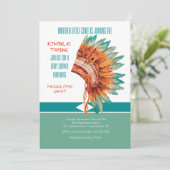 Uitnodiging voor Indiase toespraak (Staand voorkant)