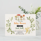 Uitnodiging voor ingerichte douches (Staand voorkant)