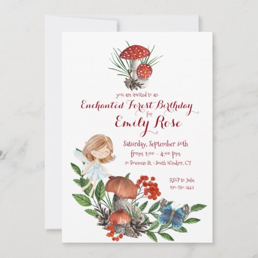 Uitnodiging voor ingeroepen bosgrond (Voorkant)