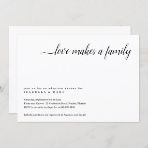 Uitnodiging voor ingsuitrusting (voor baby of peut