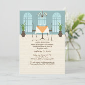 Uitnodiging voor Interior Restaurant (Staand voorkant)